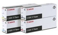 Canon C-EXV 17 (0259B002), geltona kasetė