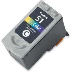 CANON CL-51 spausdinimo galvutė su 21 ml spalvotu rašalu, skirta Pixma MP150 170 450