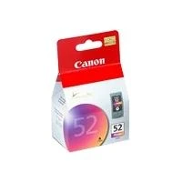 „Canon CL-52 FINE“ spalvoto rašalo kasetė (žydra, rausva, juoda) (skirta „Pixma iP6120/6220“), 710 psl. @ A4 5% „Canon“