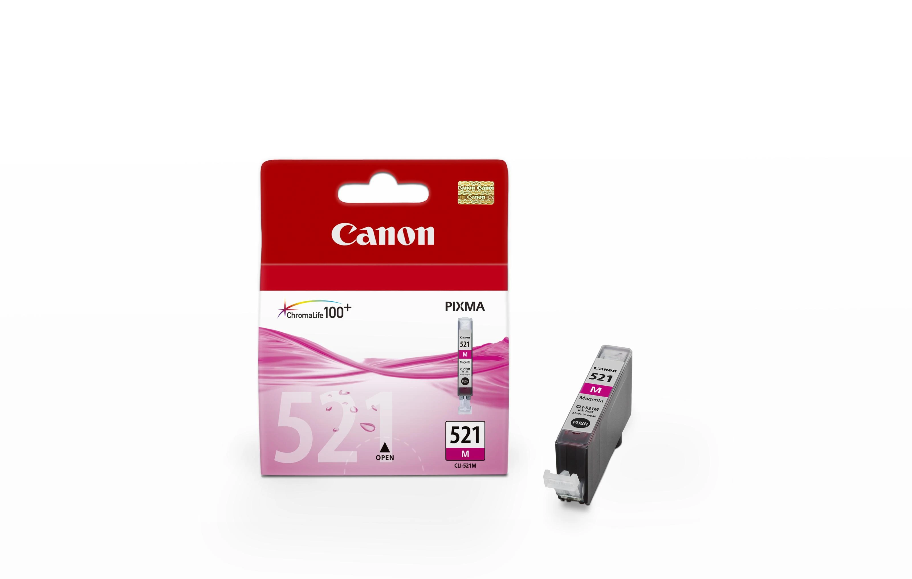 CANON CLI-521M rausvos spalvos rašalinė