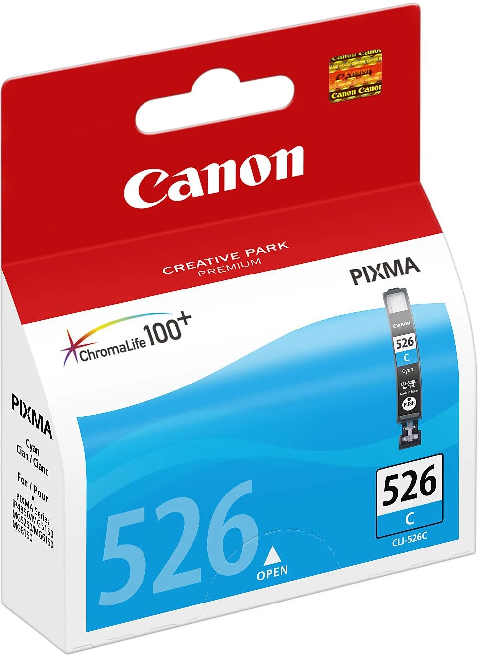 Canon CLI-526C | Rašalo kasetė | Žydra spalva