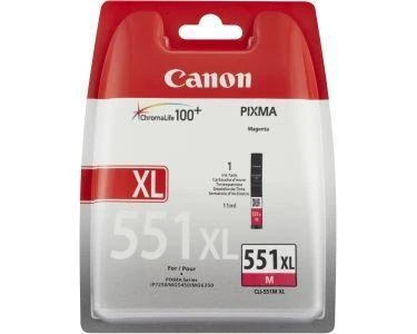 Canon CLI-551XL M (6445B001) Rašalinė kasetė, Purpurinė