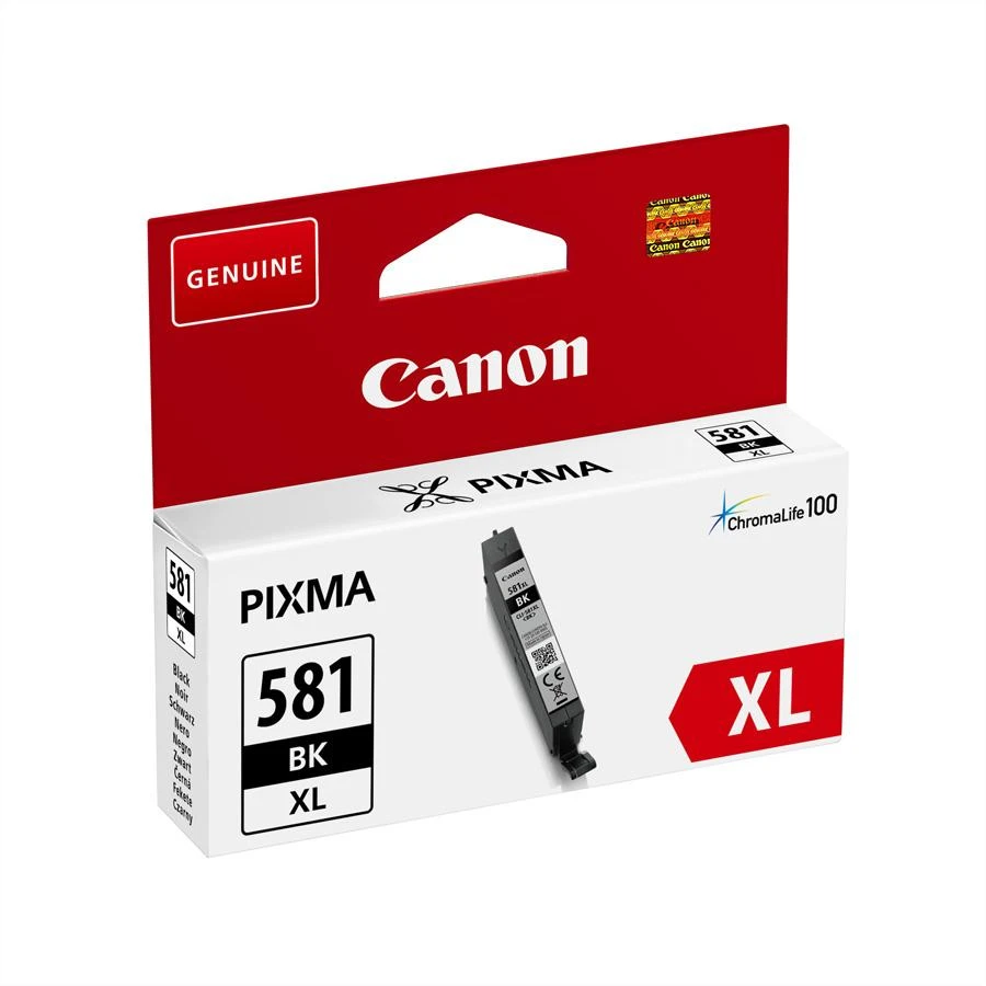 Canon CLI-581BK XL ink cartridge, juodas