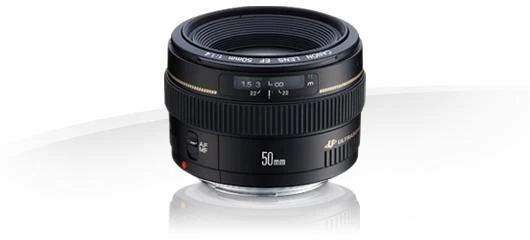 Objektyvas Canon EF 50mm 1:1,4 USM SLR Standartiniai objektyvai Juoda
