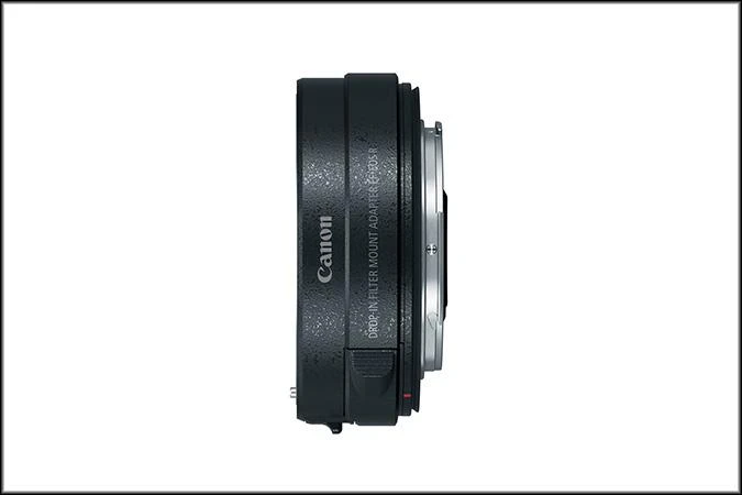 Objektyvas „Canon“ įleidžiamo filtro tvirtinimo adapteris EF-EOS R su įleidžiamu kintamu ND filtru A