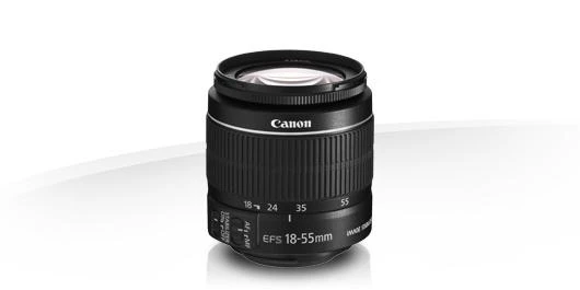 Objektyvas Canon EF-S 18-55mm f/3.5-5.6 IS II - Baltoje dėžutėje (baltas box)