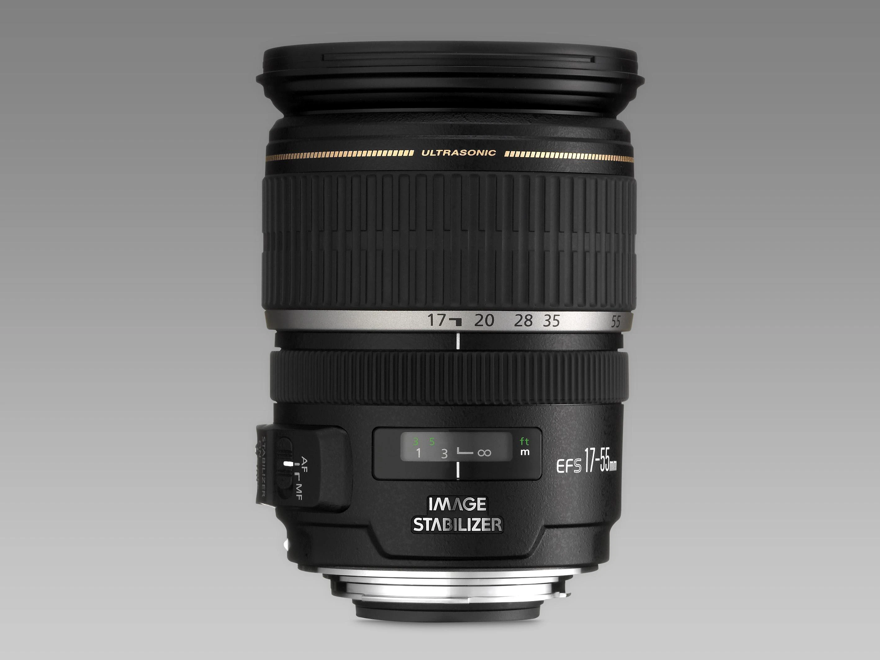 Canon EF-S17-55IS Standartinio priartinimo objektyvas Juoda