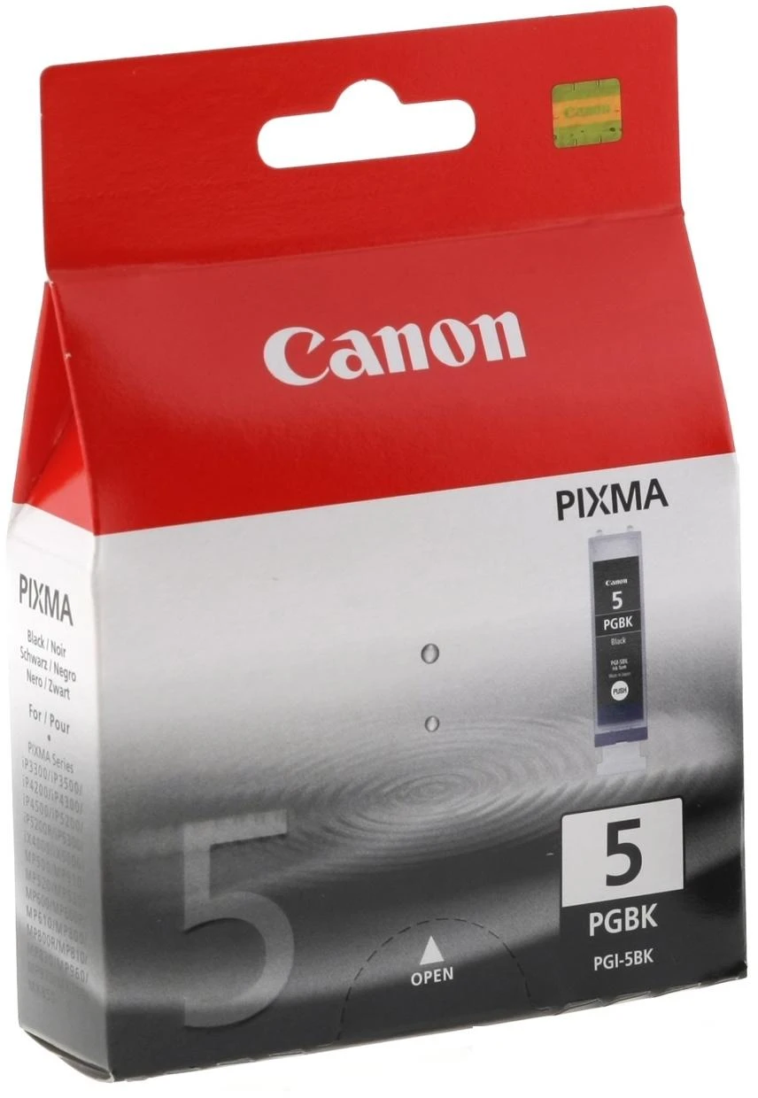 CANON PGI-5BK ink juodas 26ml for iP5200 iX4000 iX5000