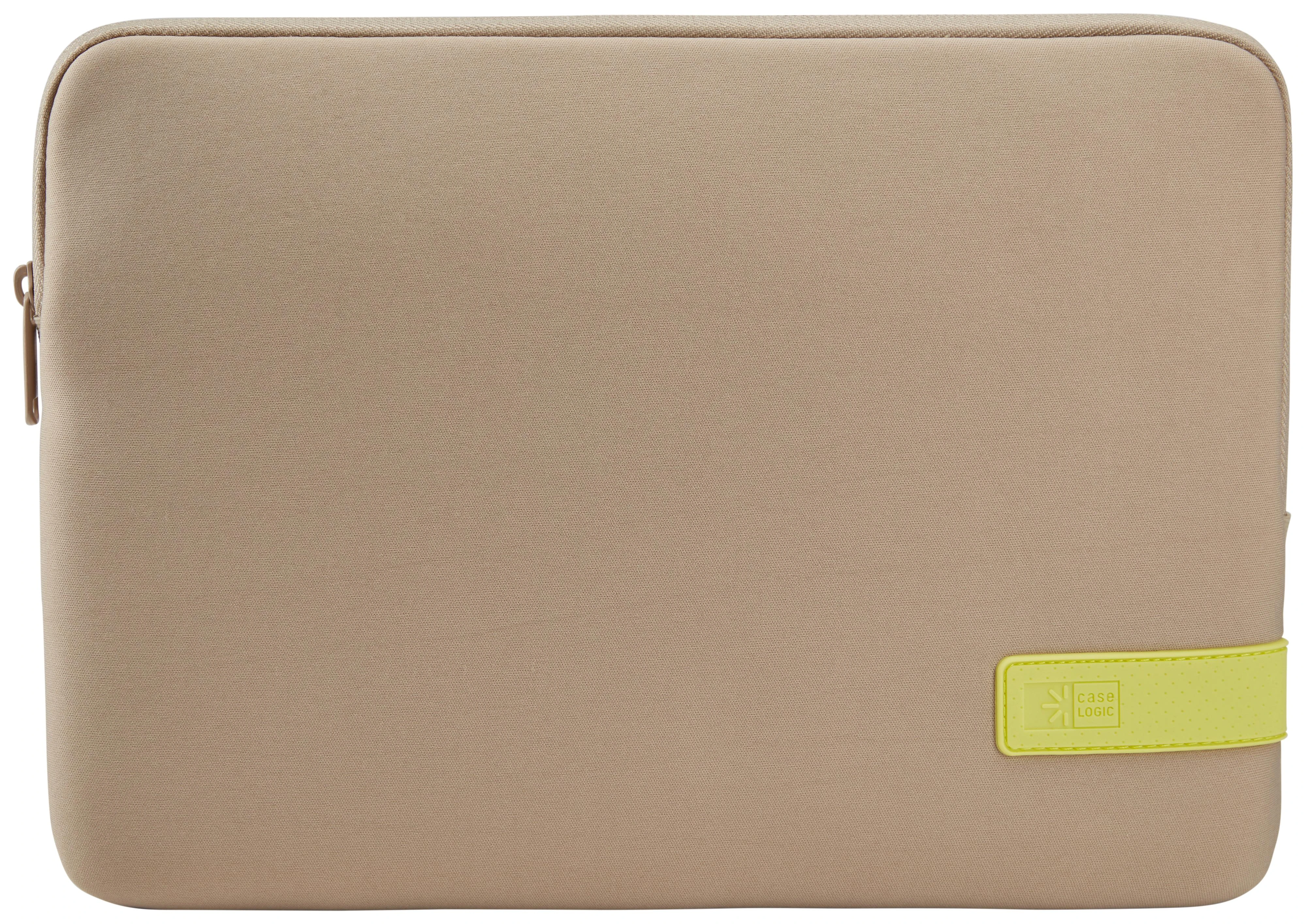 Case Logic 4689 Reflect Nešiojamas kompiuteris dėklas 13.3 REFPC-113 Plaza Taupe/Sun-Lime