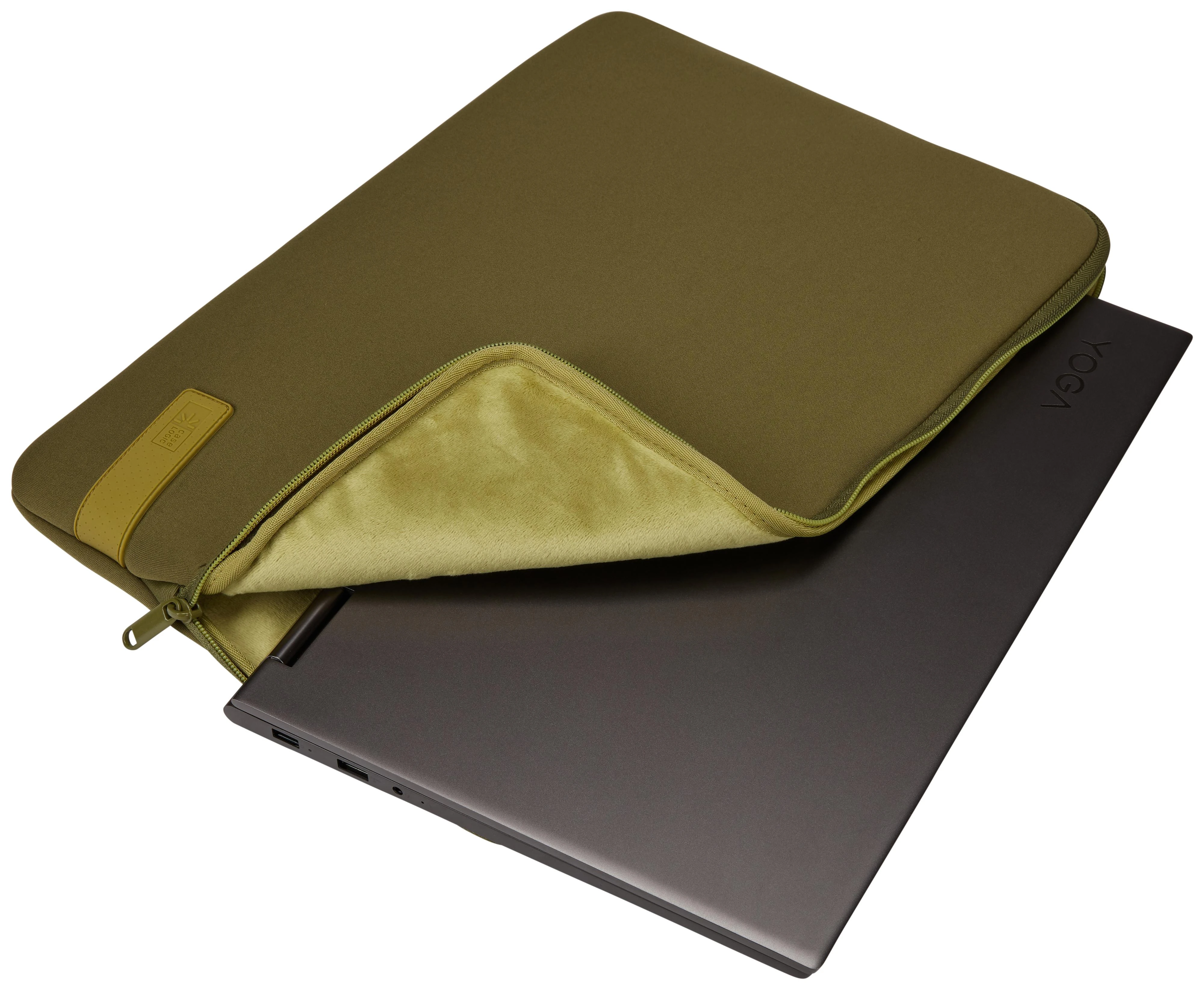 Case Logic 4701 Reflect Nešiojamas kompiuteris dėklas 15,6 REFPC-116 Capulet Olive/žalios spalvos Olive
