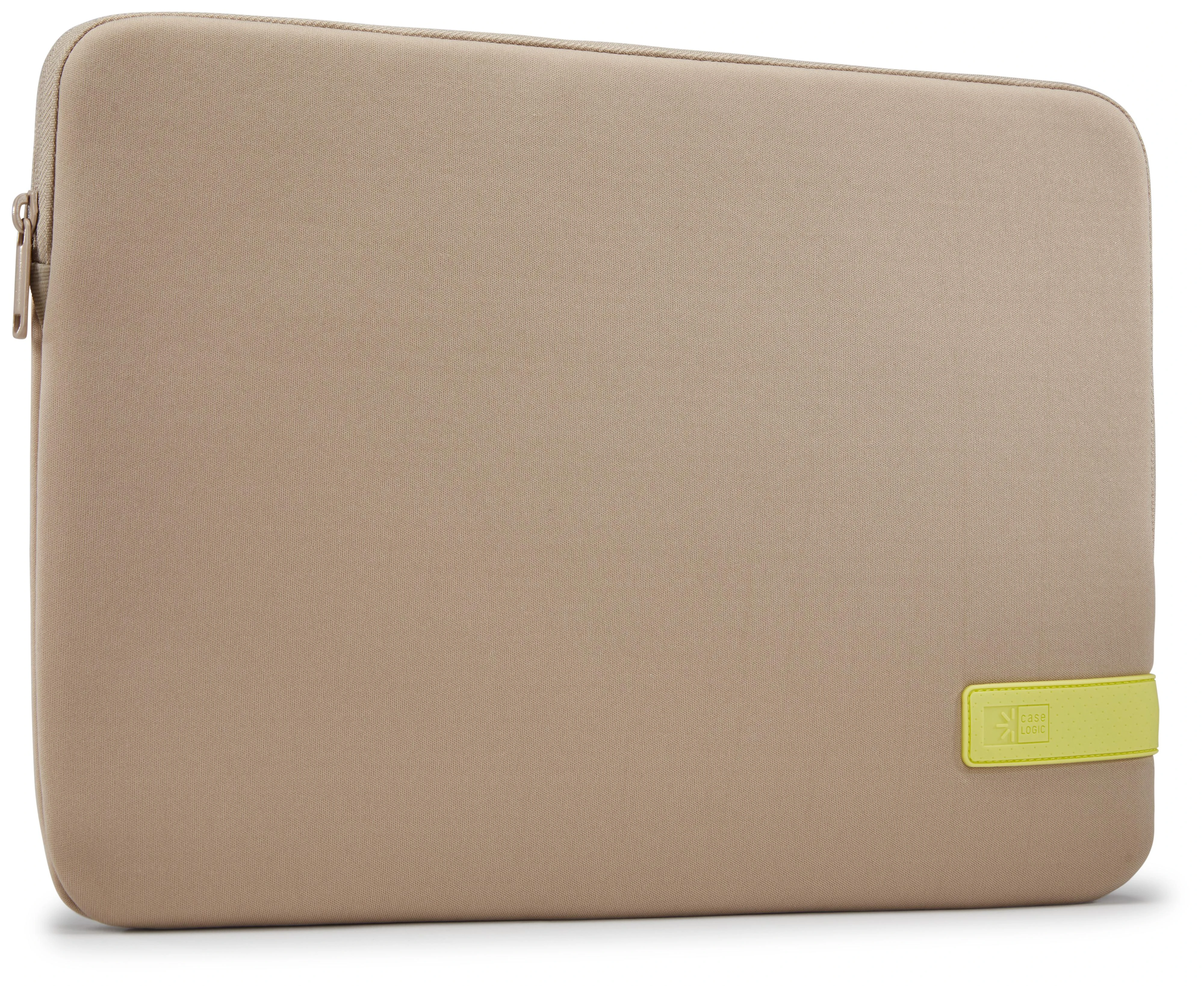 Case Logic 4699 Reflect Nešiojamas kompiuteris dėklas 15,6 REFPC-116 Plaza Taupe/Sun-Lime