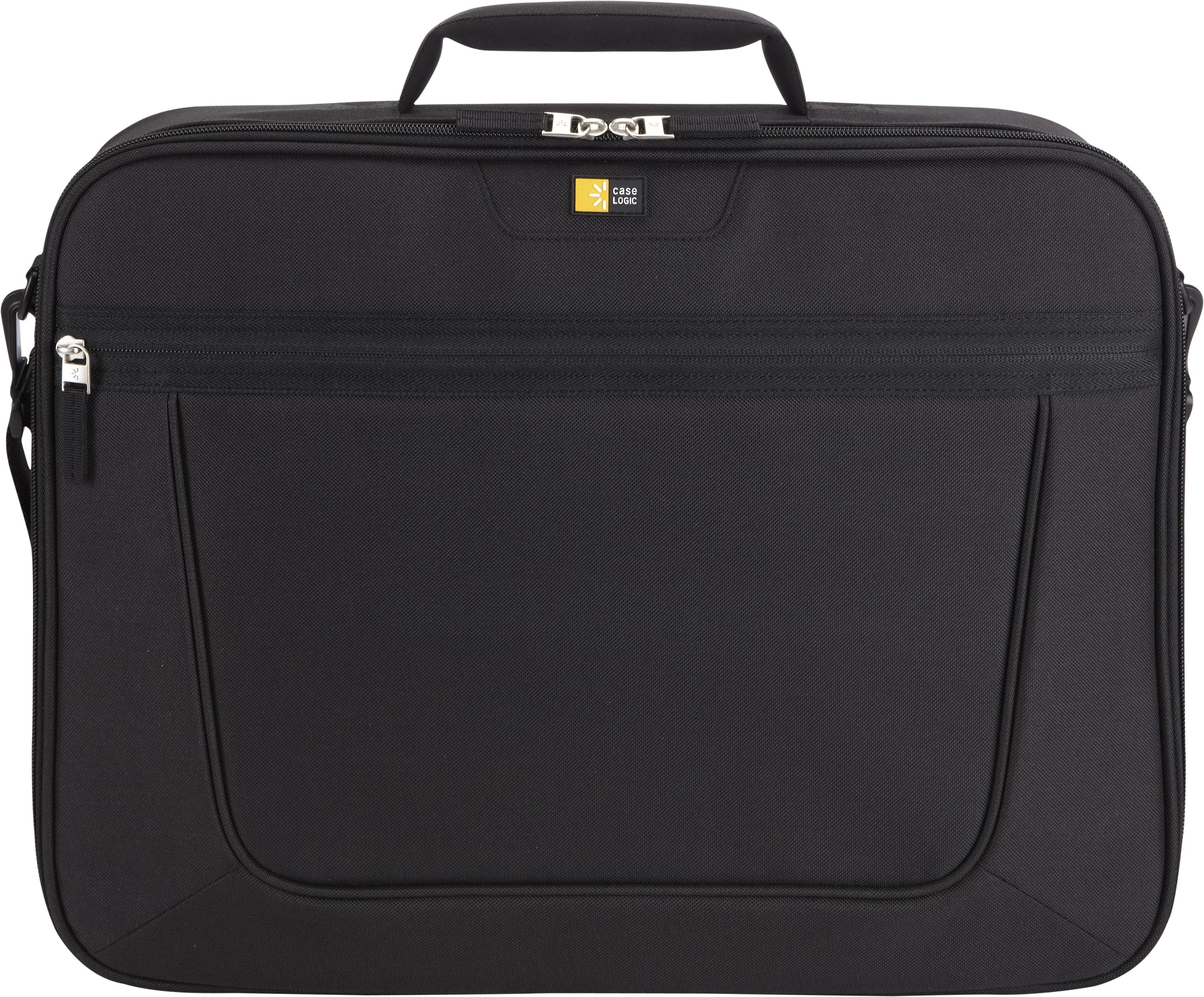 Nešiojamo kompiuterio krepšys Case Logic VNCI215 15.6"/ Polyester/ Juodas/ (38.5 x 4.4 x 26.7 cm)