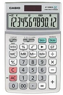 Casio JF-120 ECO stalinis skaičiuotuvas