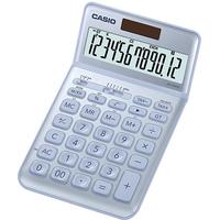 Stalinis skaičiuotuvas CASIO JW-200SC, blizgi melsva sp.