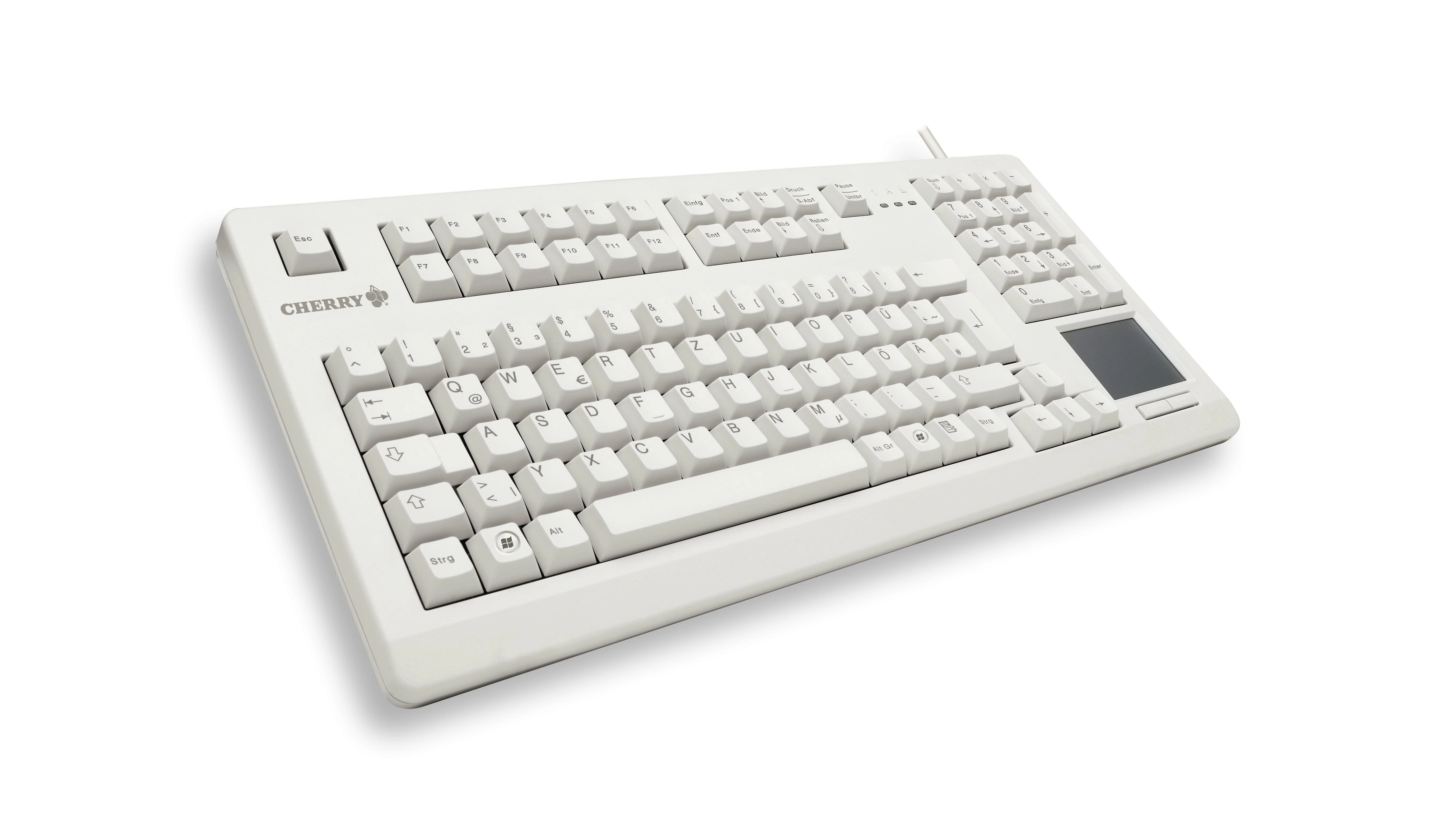 Klaviatūra - Cherry MX11900 USB QWERTY su Jutikliniu Padu 450x250x45 mm