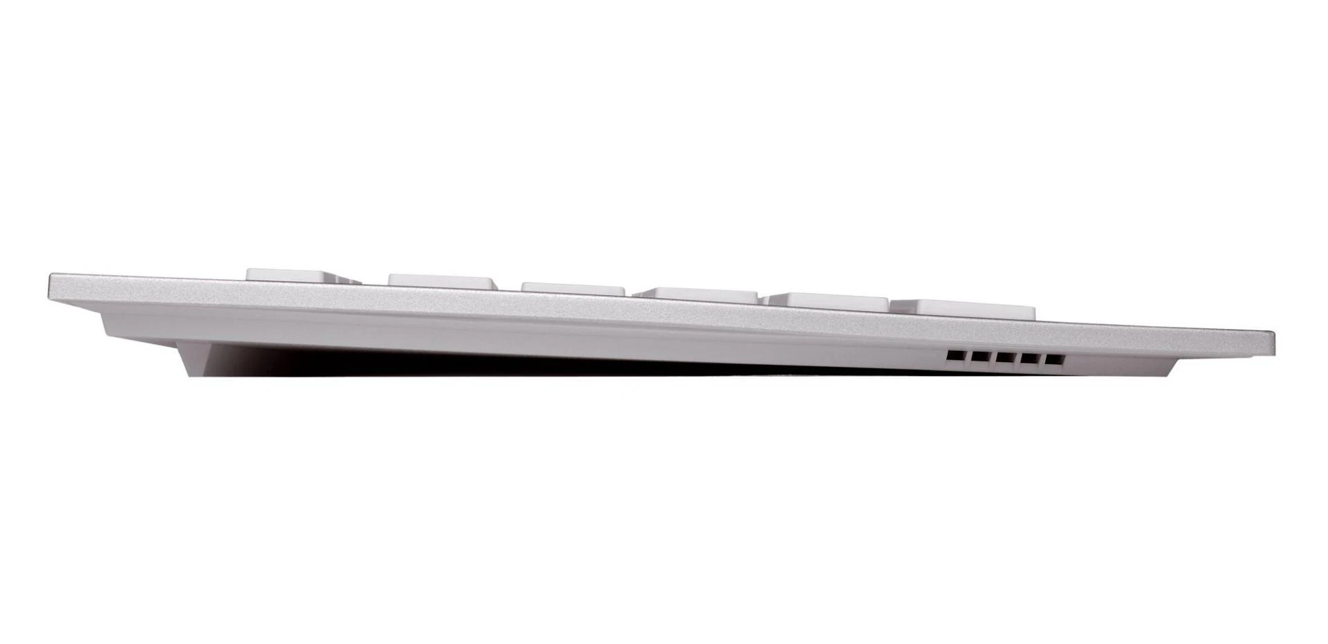 CHERRY DW 8000 klaviatūra Radijo dažnio belaidė QWERTZ Vokiečių Sidabras, Balta