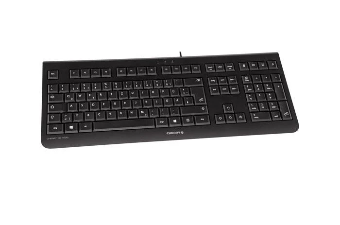 CHERRY KC 1000 Juodas - Klaviatūra USB ITALY