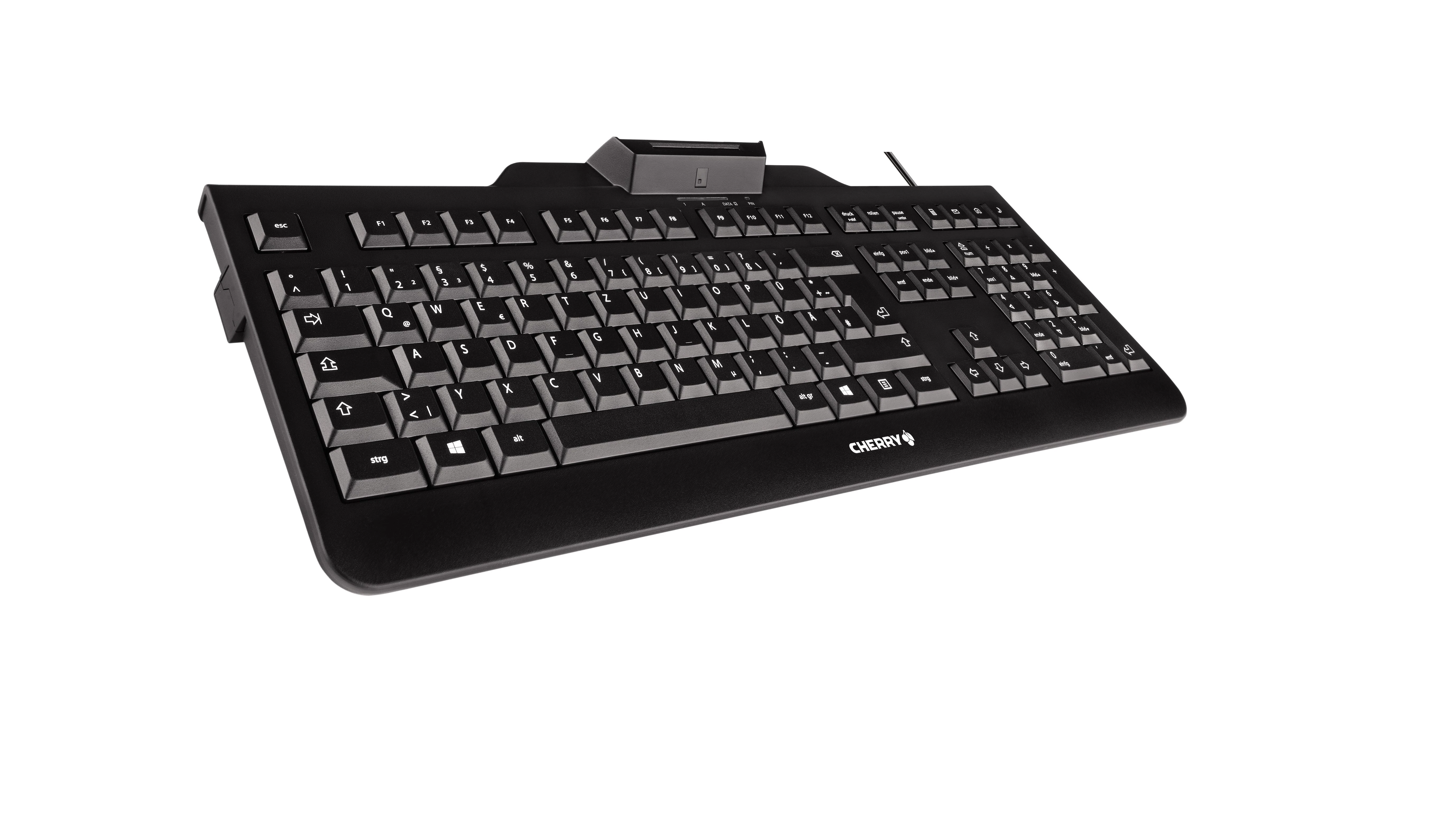 Klaviatūra CHERRY KC 1000 SC UK-ENGLISH -