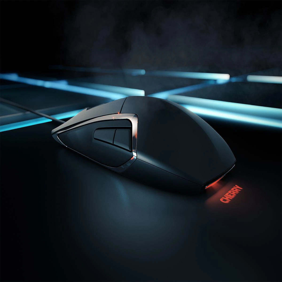 „CHERRY MC 3.1“, esports RGB žaidimų pelė, „Pixart“ jutiklis, 12 000 DPI, juoda JM-3000-2
