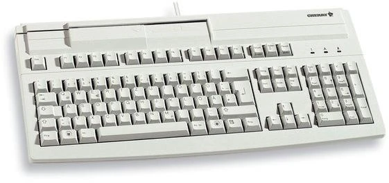 Cherry MultiBoard V2 G80-8000 - Klaviatūra - USB Deutsch Hellgrau