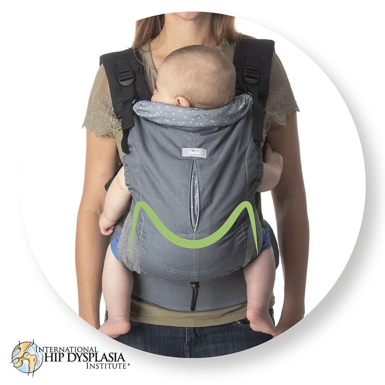 Chicco Nosidło Myamaki Fit cool pilkas do 15kg