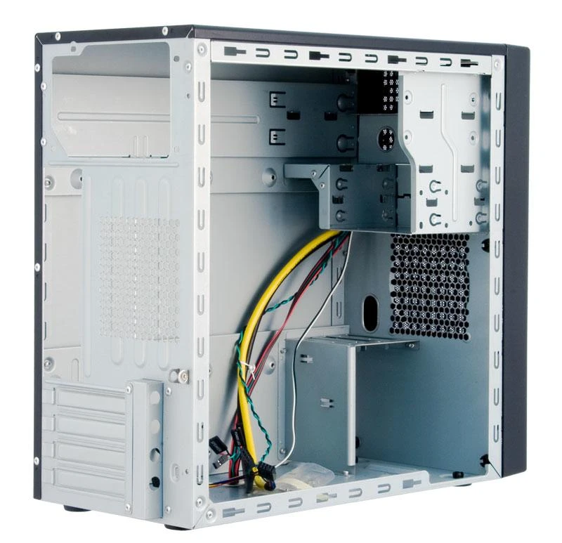 CHIEFTEC UNC-210T 2U dėklas juodas be maitinimo