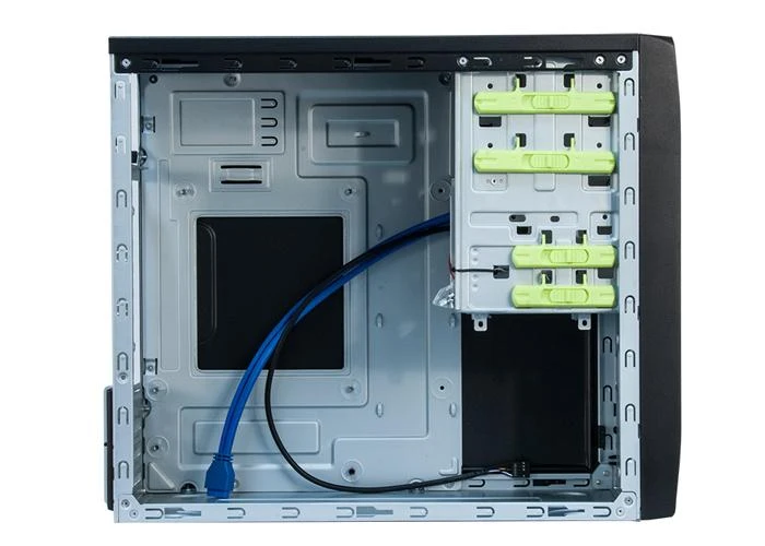Chieftec CT-04B-OP MiniTower, MicroATX, MiniATC, Juodas
