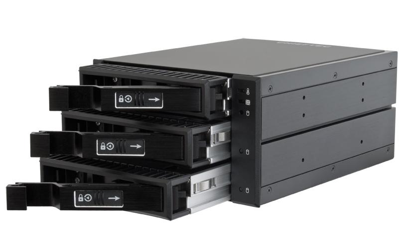 CHIEFTEC 2x5,25 skyriai 3 SAS/SATA HDD