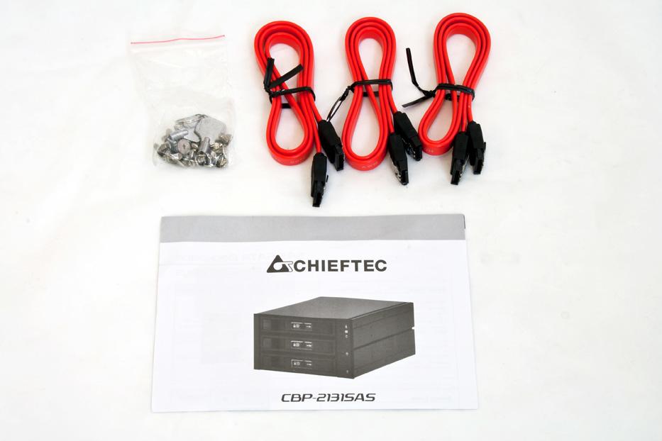 CHIEFTEC 2x5,25 skyriai 3 SAS/SATA HDD
