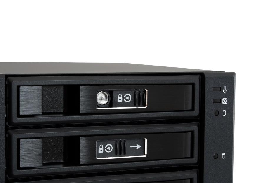 CHIEFTEC 2x5,25 skyriai 3 SAS/SATA HDD
