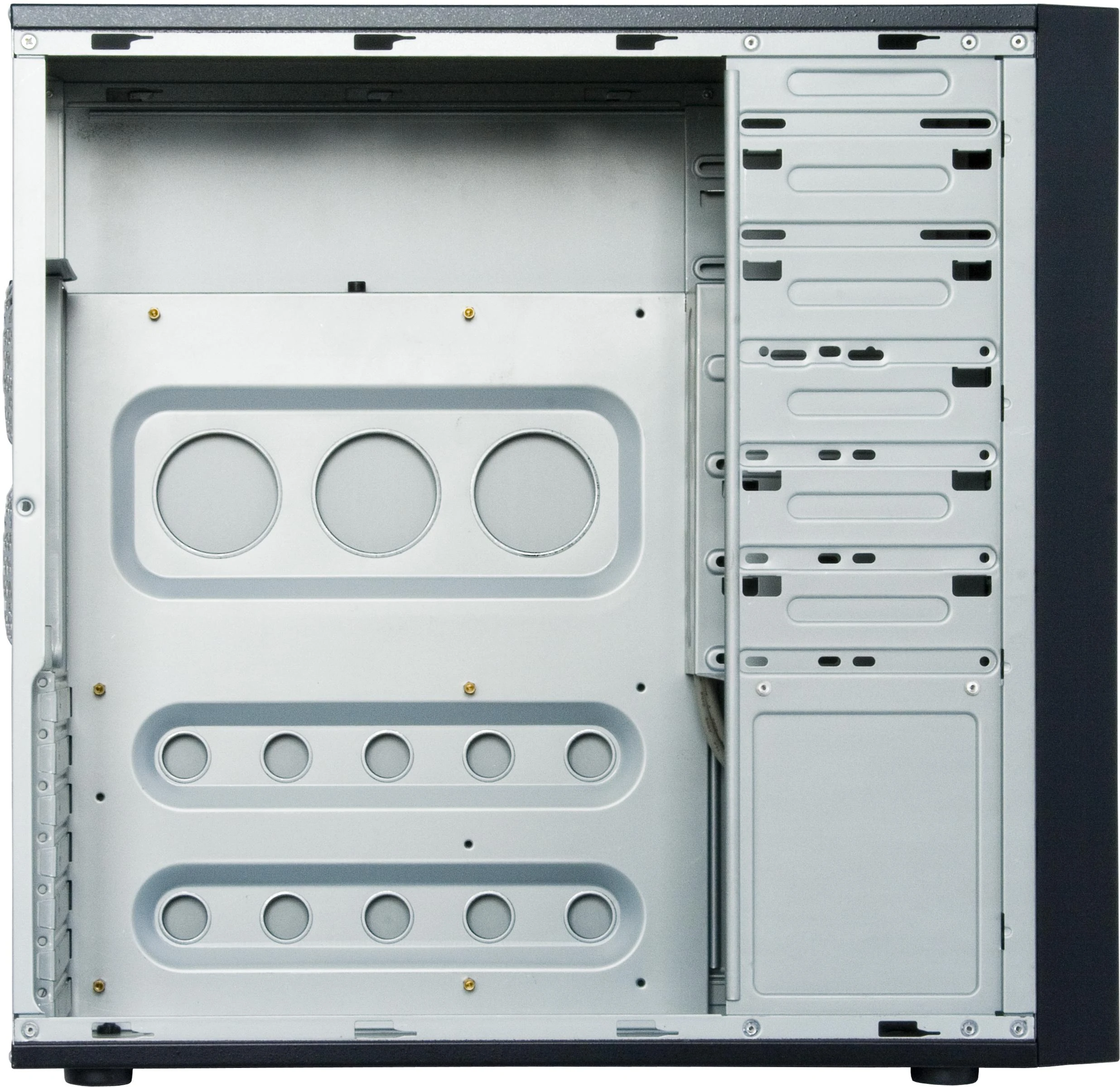 CHIEFTEC IARENA CQ-01B tinklelio ATX MidiTower be maitinimo šaltinio USB3.0 Judas