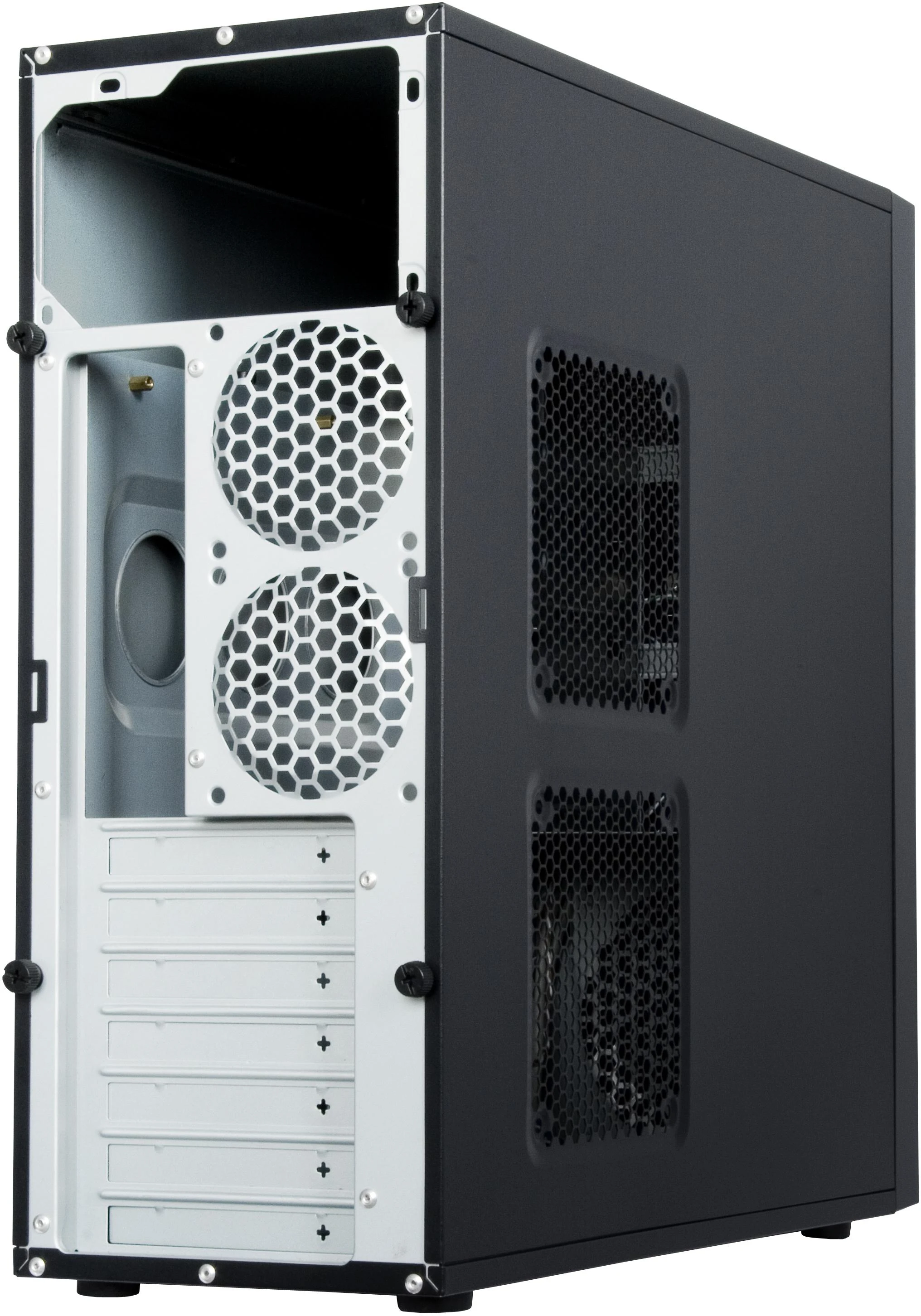 CHIEFTEC IARENA CQ-01B tinklelio ATX MidiTower be maitinimo šaltinio USB3.0 Judas