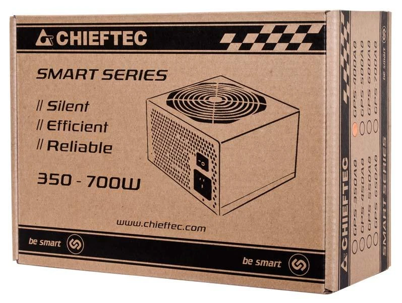 Matinimo blokas CHIEFTEC PSU 600W 12CM FAN ACTIVE PFC ATX12V V2.3 80+ EFEKTYVUMAS (SU MAITINIMO LAIDU)