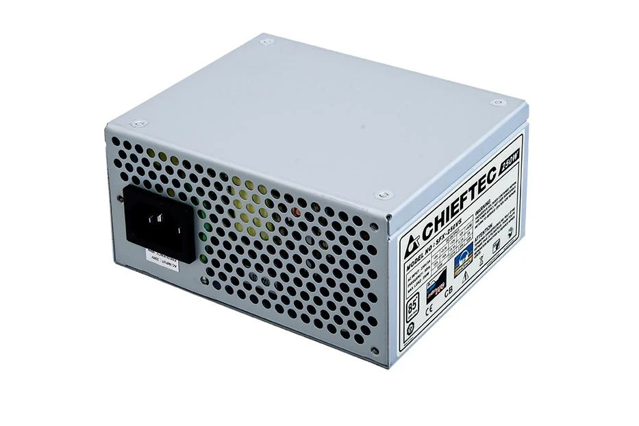 PSU Chieftec SFX SMART serija SFX-250VS, 250 W masinis, 8 cm ventiliatorius, aktyvus PFC