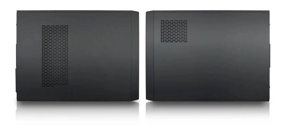 CHIEFTEC UE-02B Minitower Juodas, komplekte 2 x USB 3.0