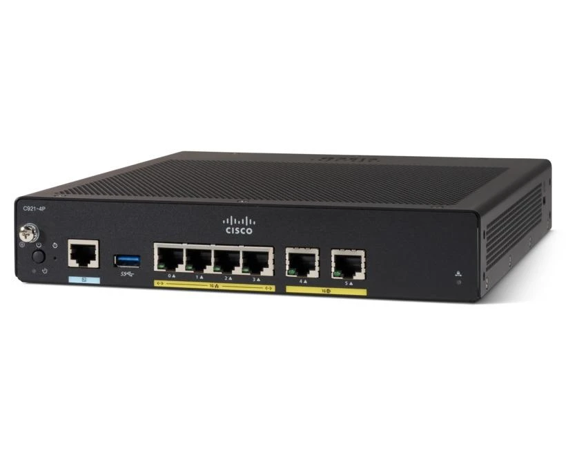 CISCO 927 VDSL2/ADSL2+ perjungiklis ir 1GE/SFP SEC maršrutizatorius