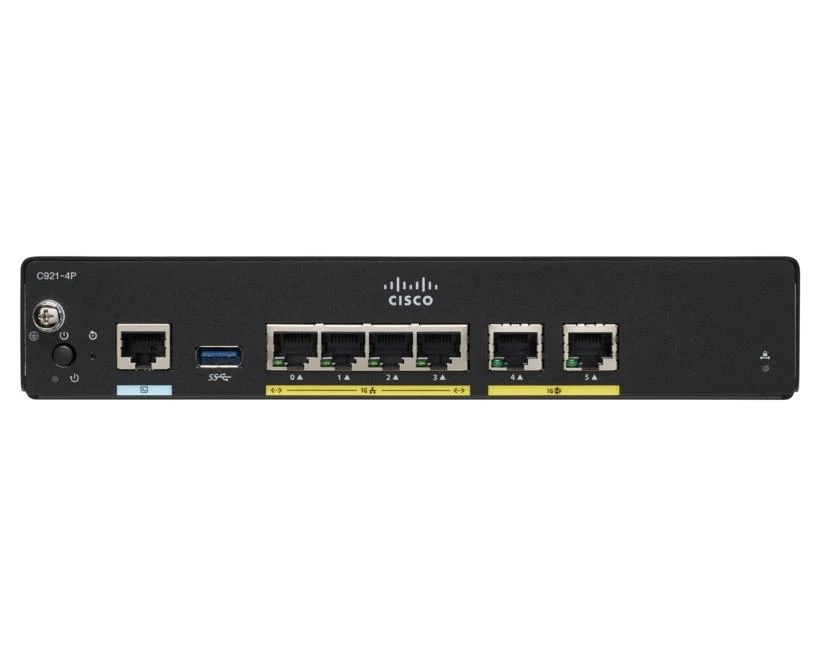 CISCO 927 VDSL2/ADSL2+ perjungiklis ir 1GE/SFP SEC maršrutizatorius
