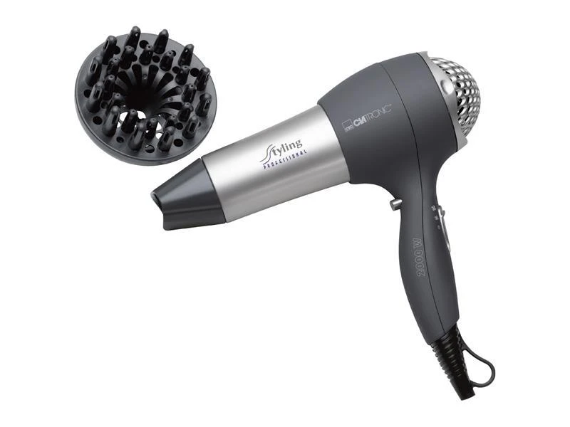 Plaukų džiovintuvas Clatronic HTD 3055 Profi Professional (Sidabrinis/Pilkas)