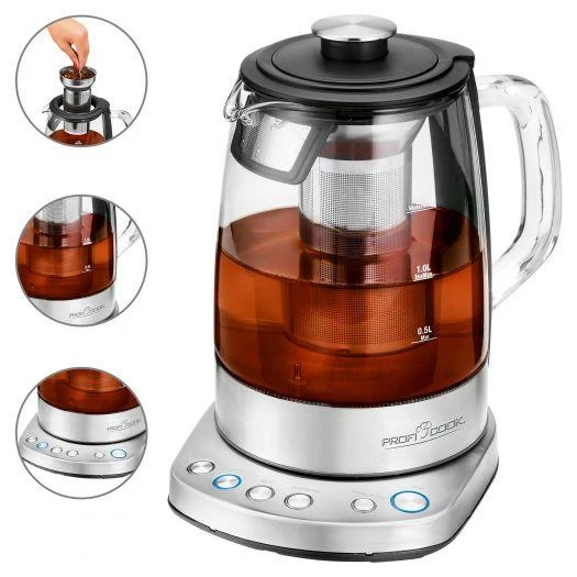 Profi Cook Elektrinis Virdulys - Proficook PC-WKS 1167 Stiklinis