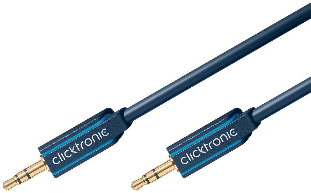 Clicktronic MP3 garso laidas, 3,5 mm./3,5 mm. 70482 10 m
