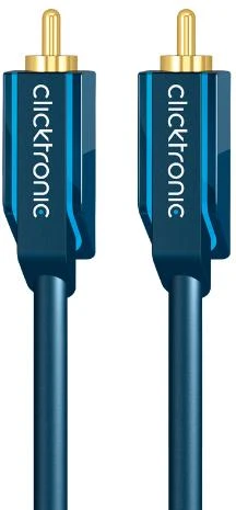 Clicktronic 70445 garso/vaizdo kabelis, 2 m Clicktronic 70445 RCA/RCA