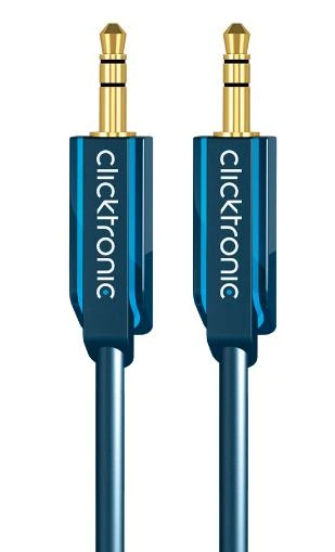 Clicktronic stereo laidas su 3,5 mm kištukais