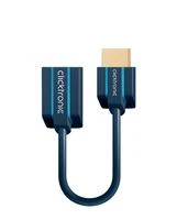 ClickTronic HDMI prailgintuvas su mėlynais antgaliais