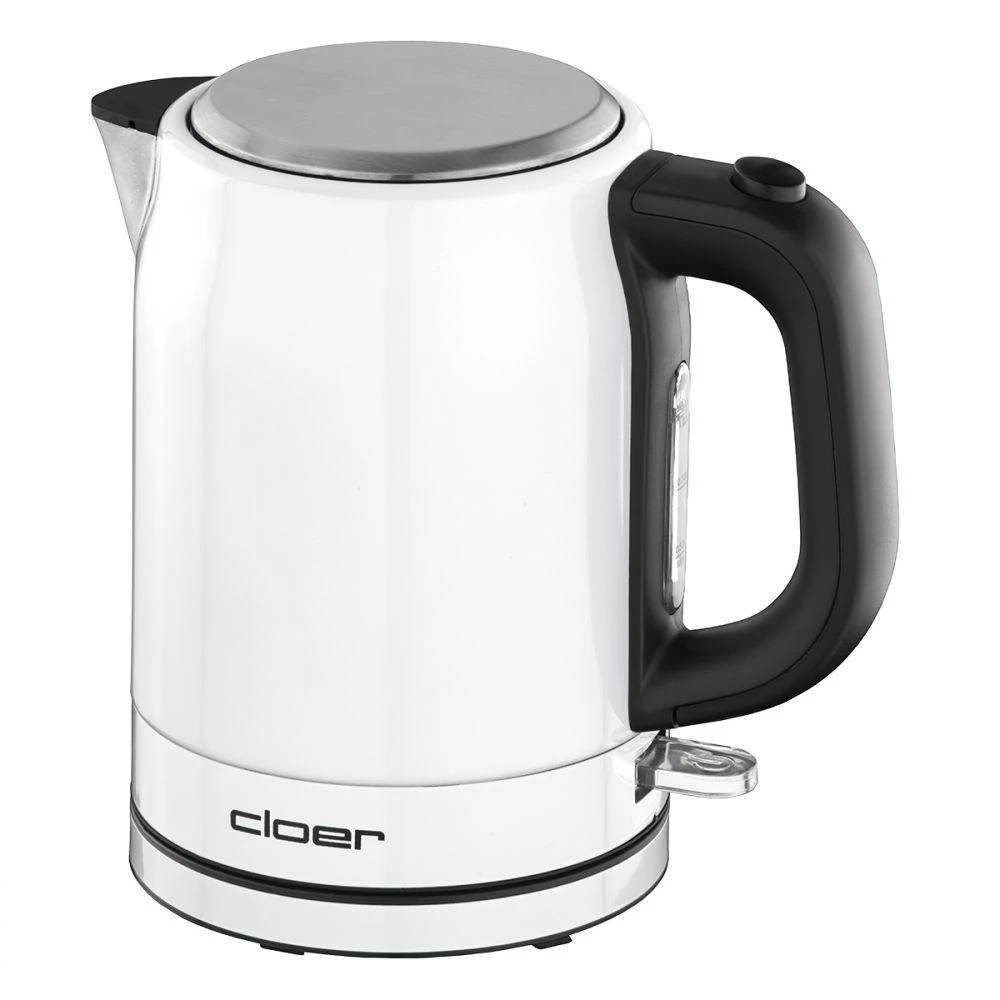 Virdulys CLoer Standard, Nerūdijantis plienas, Baltas/stainless steel, 2200 W, 360° rotational base, 1 L
