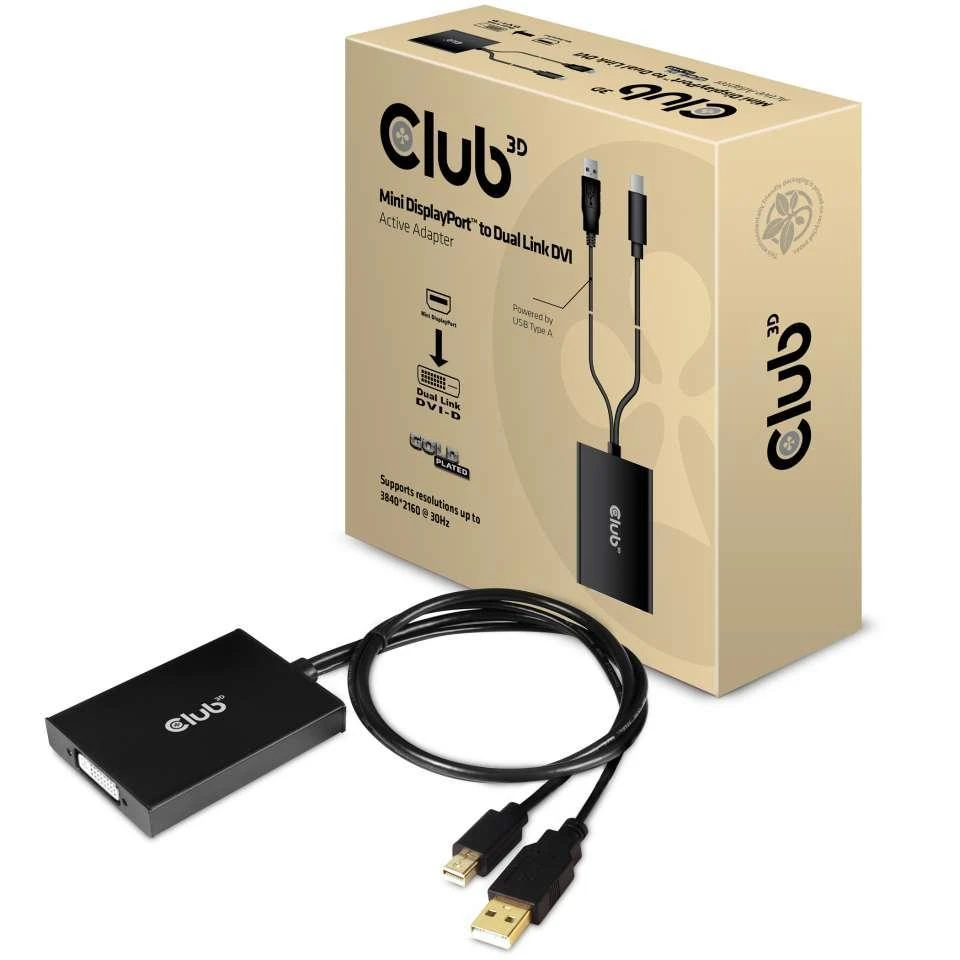 Mini DisplayPort į DVI-D adapteris su pakuote