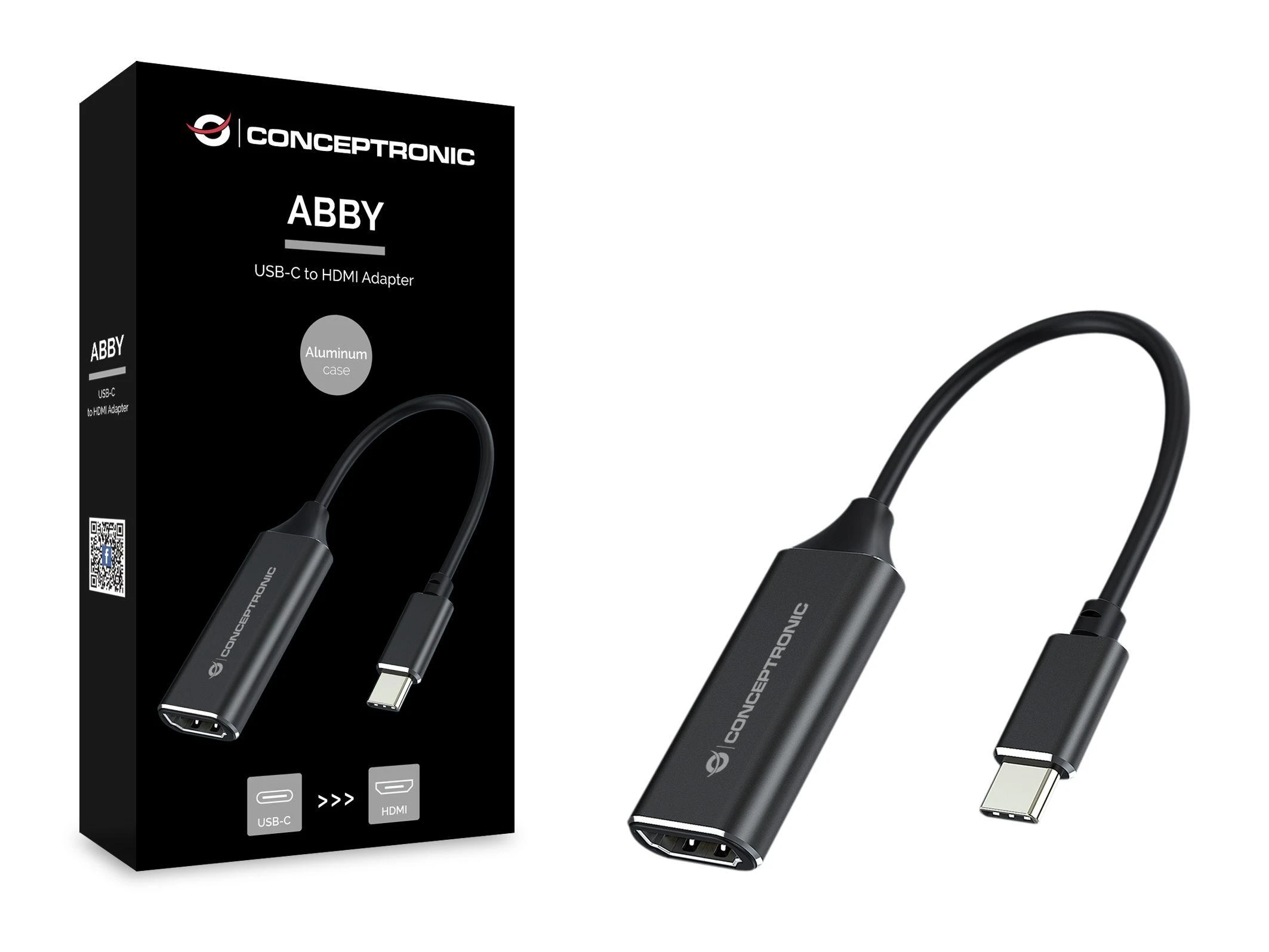 USB-C į HDMI adapteris Conceptronic su dėžute