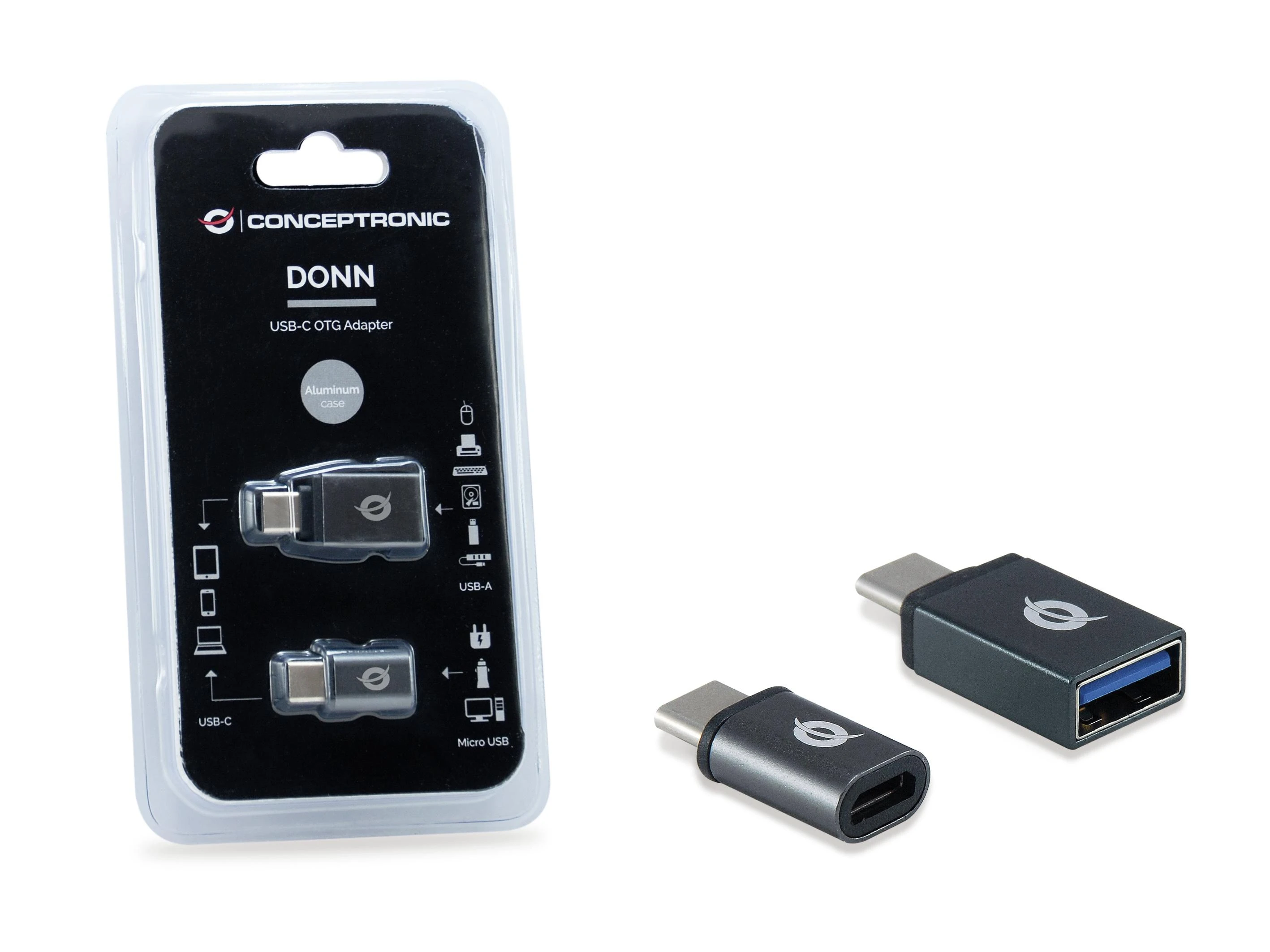 Conceptronic USB-C į USB adapteriai poroje