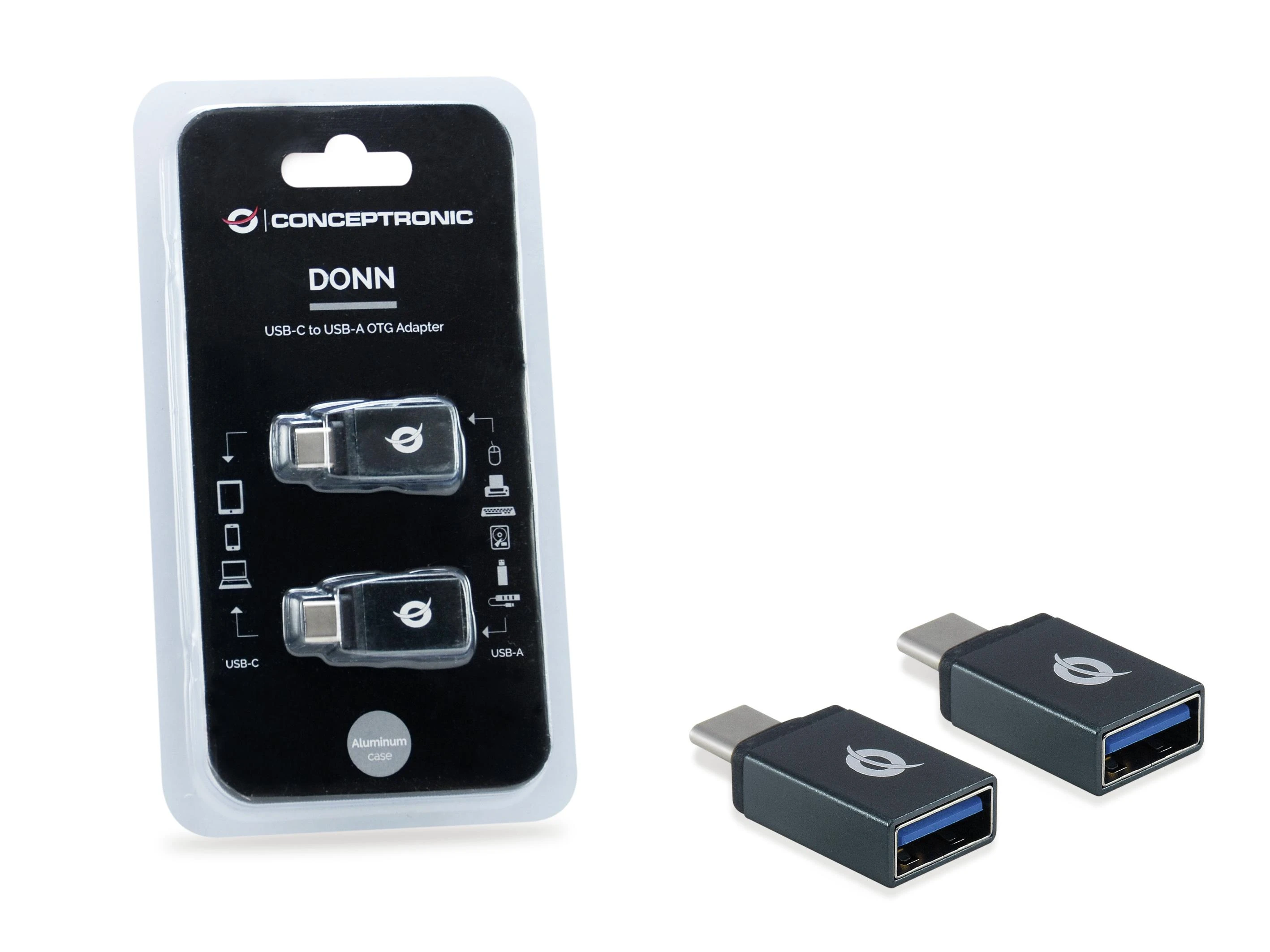 Conceptronic USB-C į USB-A konverteriai, 2 vnt.