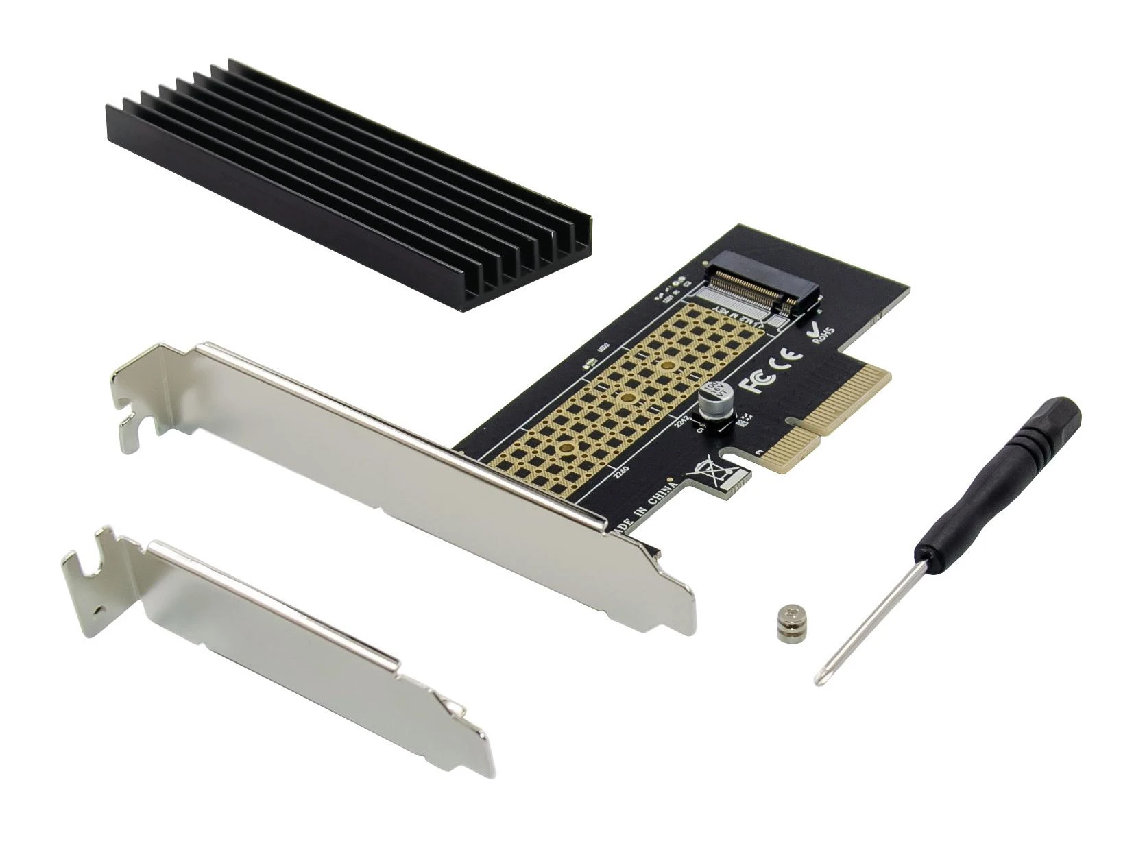 CONCEPTRONIC PCI Express kortelė M.2 NVMe SSD PCIe Adapteris+CPK