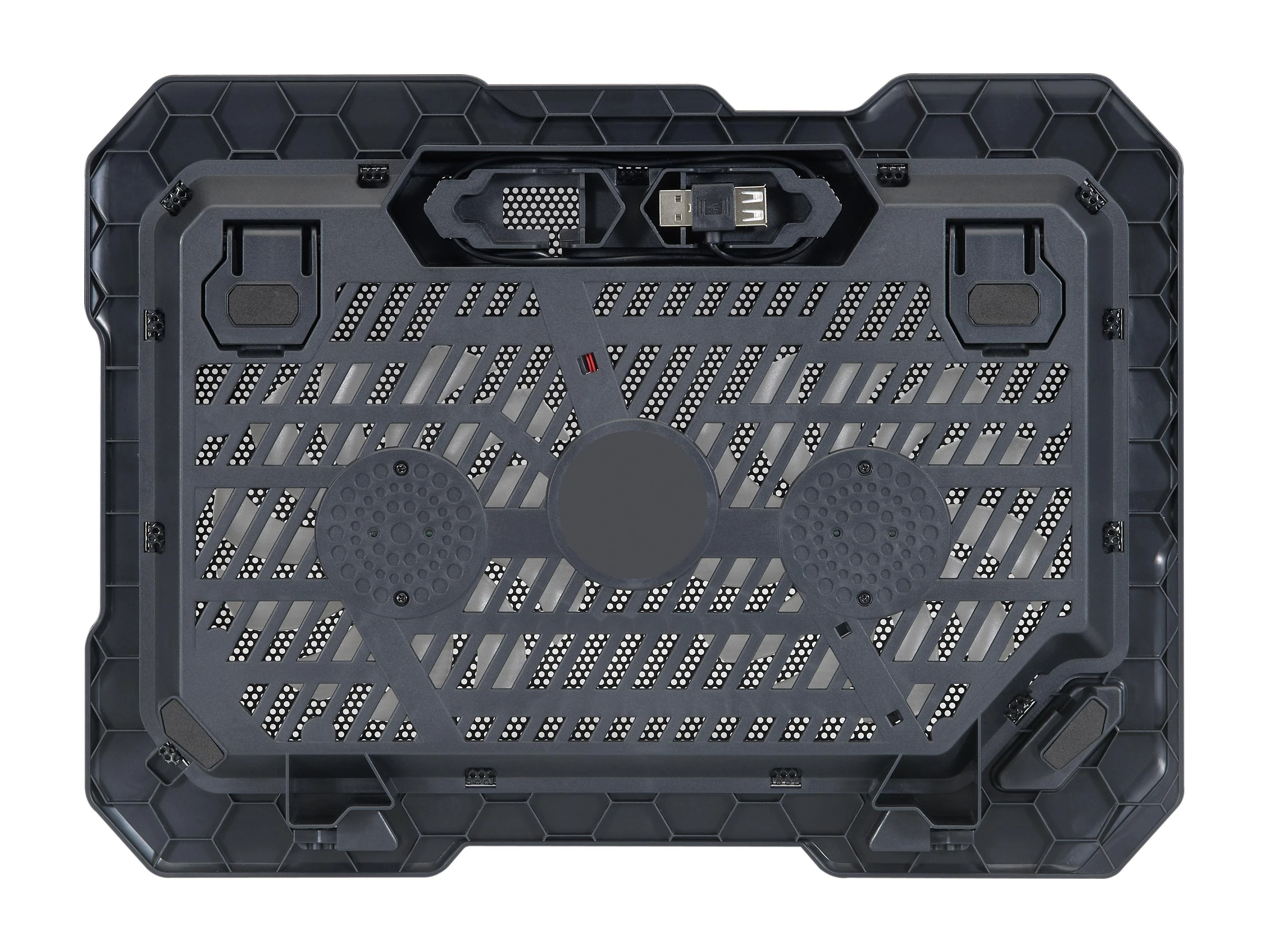 „Conceptronic THANA01B Cooling Pad 15.6“ CONCEPTRONIC 2 ventiliatorių aušinimo padas (15.6) / THANA01B
